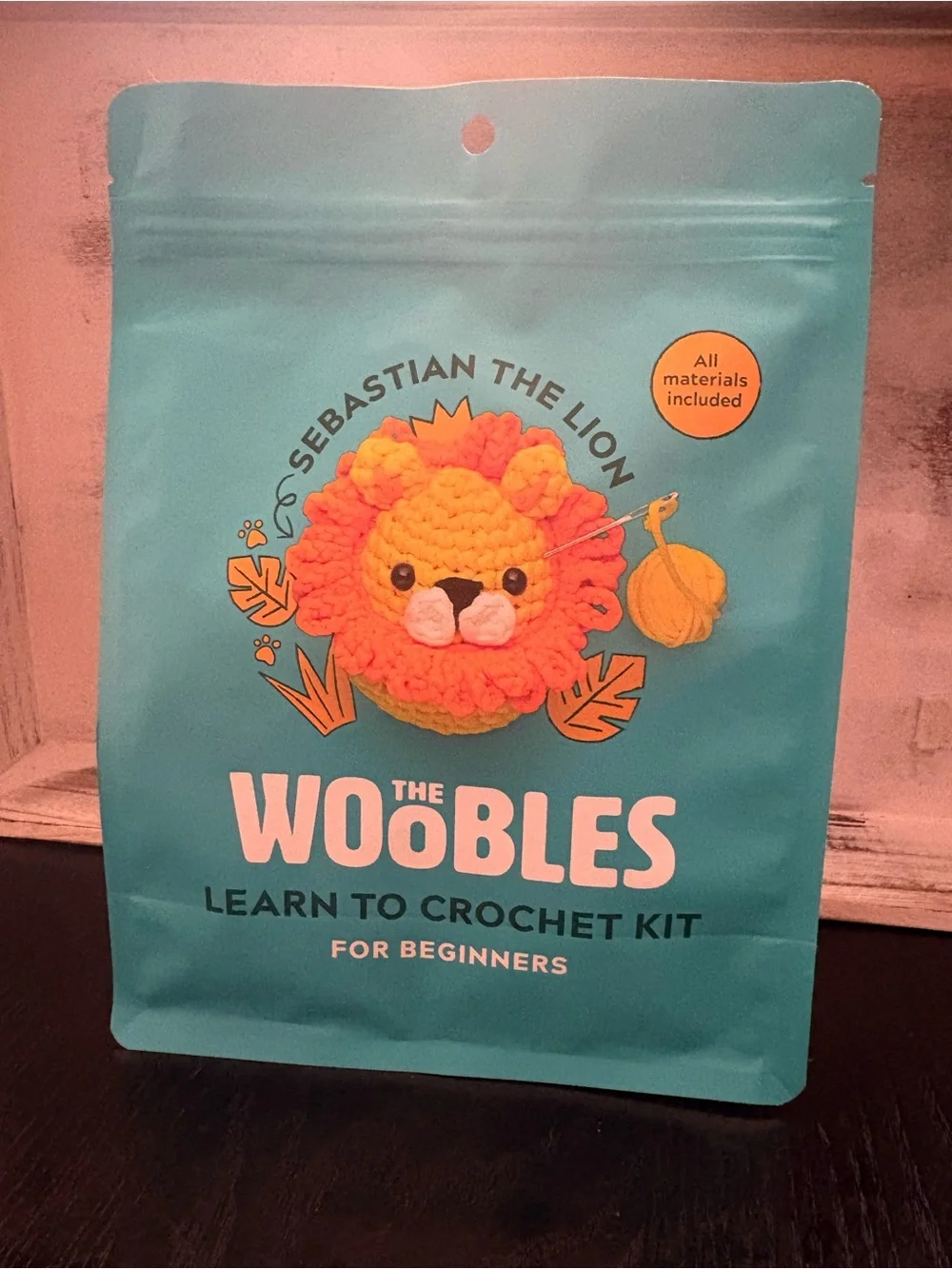 Sebastian the Lion Crochet Kit